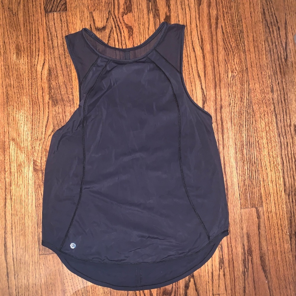 COPY - Black lululemon tank top